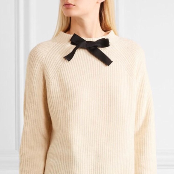 J crew gayle tie-neck sweater, neutral - Picture 2 of 4